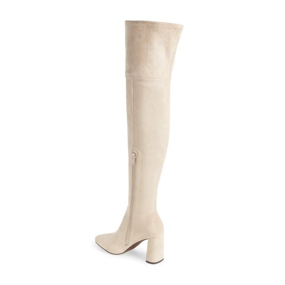 Jeffrey Campbell Parisah Over the Knee Boot In Ice Suede Size 6 - Picture 3 of 9